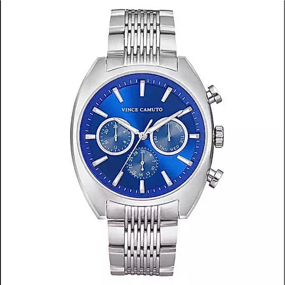 Vince Camuto Stainless Multi Function Men's Watch - Picture 2 of 6